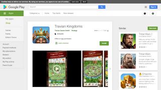 
                            6. Travian Kingdoms - التطبيقات على Google Play