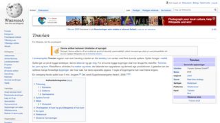 
                            6. Travian - Wikipedia, den frie encyklopædi