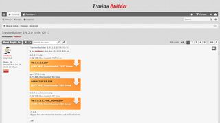 
                            11. TravianBuilder 3.83 for android（update agents to 2.67） - Page 18 ...