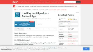 
                            2. traviPay: mobil parken - Android App - Download - CHIP