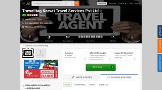 
                            6. Trawelltag Karvat Travel Services Pvt Ltd, Rajendra Place - Travel ...