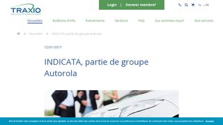 
                            6. TRAXIO - INDICATA, partie de groupe Autorola