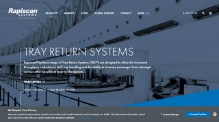 
                            10. Tray Return Systems (TRS™) - Rapiscan Systems