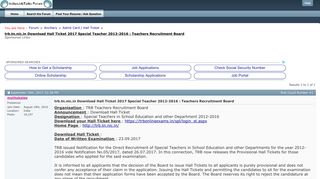 
                            6. trb.tn.nic.in Download Hall Ticket 2017 Special Teacher 2012-2016 ...