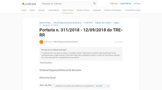 
                            9. TRE-RR 12/09/2018 - Pg. 3 | Tribunal Regional Eleitoral de Roraima ...