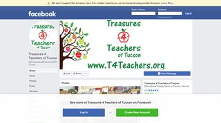 
                            12. Treasures 4 Teachers of Tucson - Home | Facebook