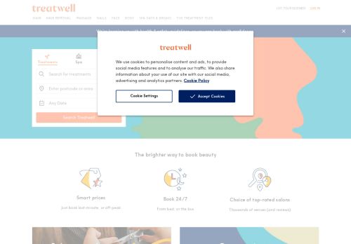 
                            11. Treatwell: Book Spa & Salon Appointments Online