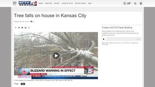
                            12. Tree falls on house in Kansas City | News | kctv5.com