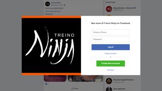 
                            4. Treino Ninja - FAÇA SUA INSCRIÇÃO www.treinoninja.com ...