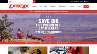 
                            11. Trek Bicycle Superstore Home