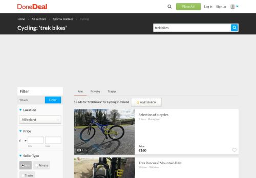 
                            10. trek bikes: Cycling For Sale in Ireland - DoneDeal.ie