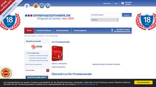 
                            6. Trend Micro - Für Privatanwender - Original Software