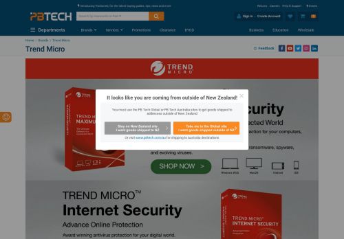 
                            8. Trend Micro Store, Stockist - PBTech.co.nz