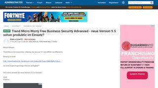 
                            7. Trend Micro Worry Free Business Security Advanced neue Version 9.5 ...