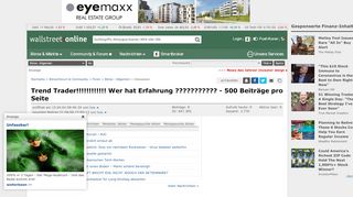 
                            9. Trend Trader!!!!!!!!!!!! Wer hat Erfahrung ??????????? - 500 ...