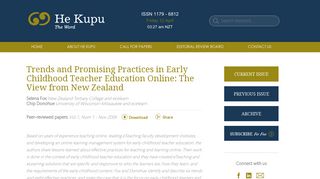 
                            11. Trends and Promising Practices in Early Childhood Teacher ...