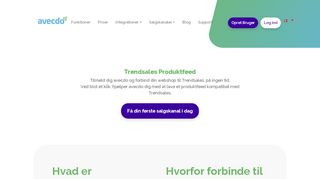 
                            12. Trendsales Feed. Simpelt Gratis produktfeed til Trendsales - avecdo