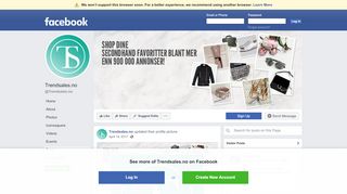 
                            6. Trendsales.no - Posts | Facebook