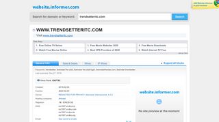 
                            10. trendsetteritc.com at Website Informer. Visit Trendsetteritc.