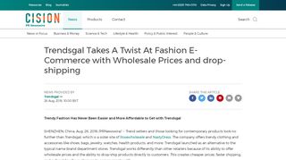 
                            3. Trendsgal Takes A Twist At Fashion E-Commerce with Wholesale ...