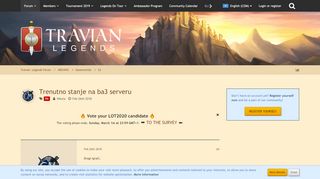 
                            2. Trenutno stanje na ba3 serveru - S3 - Travian: Legends Forum