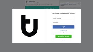 
                            6. Trepup - Create your business page for free and share it... | Facebook