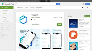 
                            4. Tresorit – Apps i Google Play