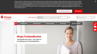 
                            3. Treuhandkonto online – Treuhandgelder – Haspa