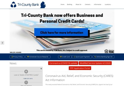 
                            7. Tri-County Bank Home