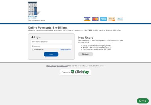 
                            7. Tri-Star Equities | Online Payments & e-Billing - ClickPay