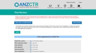 
                            11. Trial Review - ANZCTR - Registration