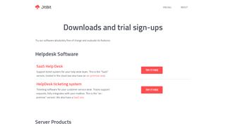 
                            3. Trial signups and downloads - JitBit