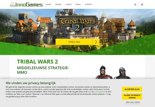 
                            4. Tribal Wars 2 - Het online middeleeuwse strategiespel voor je browser