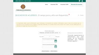 
                            4. Tribunales Agrarios Mexico - Hoja Principal
