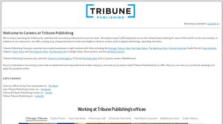 
                            3. Tribune Publishing | Careers Center | Welcome