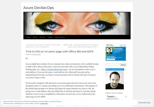 
                            13. Trick to SSO an on-prem page with Office 365 and ADFS | Azure ...