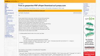 
                            13. Trick zu gesperrten PDF ePaper Download auf yumpu.com ...