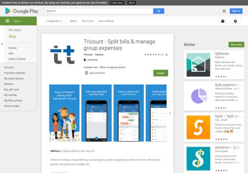 
                            2. Tricount - Comptes entre amis – Applications sur Google Play