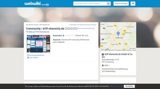 
                            8. Triff-Chemnitz.de - Erfahrungen und Bewertungen - Webwiki