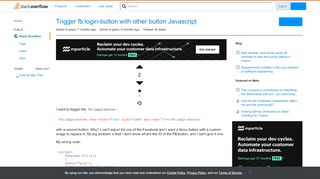 
                            1. Trigger fb:login-button with other button Javascript - Stack Overflow