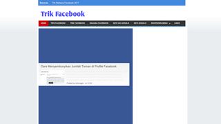 
                            13. Trik Facebook | Rahasia Facebook