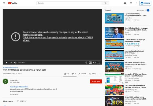 
                            6. TRIK JITU Mengisi BOS Online V. 3.0 Tahun 2019 - YouTube