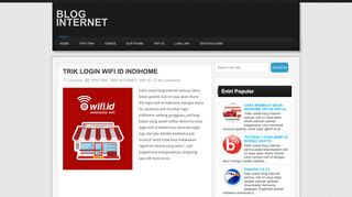 
                            1. TRIK LOGIN WIFI ID INDIHOME ~ BLOG INTERNET