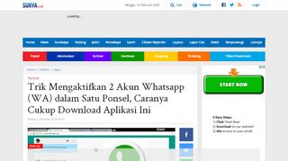 
                            6. Trik Mengaktifkan 2 Akun Whatsapp (WA) dalam Satu Ponsel ...