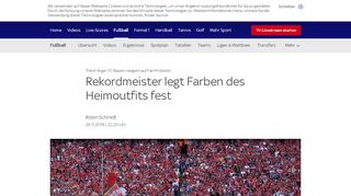 
                            11. Trikot-Ärger: FC Bayern reagiert auf Fan-Proteste | Fußball News | Sky ...