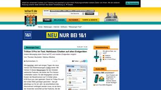 
                            11. Trillian 5 Pro im Test: Nahtloses Chatten auf allen Endgeräten - Teltarif