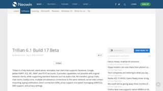 
                            9. Trillian 6.1 Build 17 Beta - Neowin