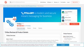 
                            7. Trillian Reviews 2019 | G2 Crowd