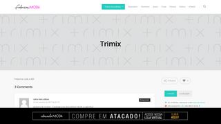 
                            6. trimix moda feminina no atacado|fabricas.moda