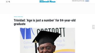 
                            10. Trinidad: 'Age is just a number' for 84-year-old graduate - Stabroek News